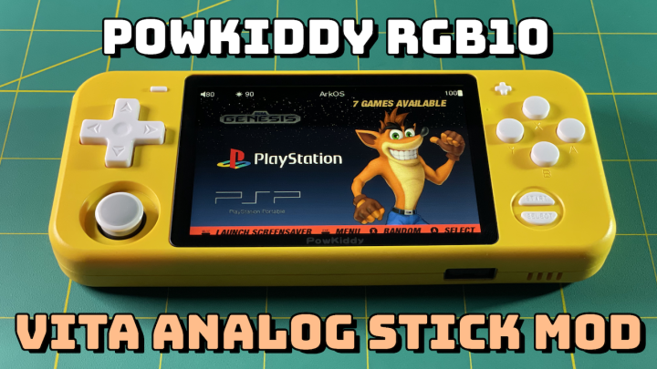 PS Vita Analog Stick on an RGB10