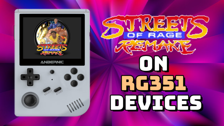 Guide: Streets of Rage Remake on Retro Handhelds